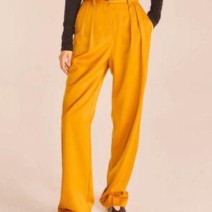Rebecca Taylor Citrine Wool Trouser